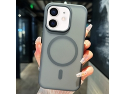 Capa Transparente Híbrida Para Iphone 11 - Tpu E Pc Com Magsafe - Preta