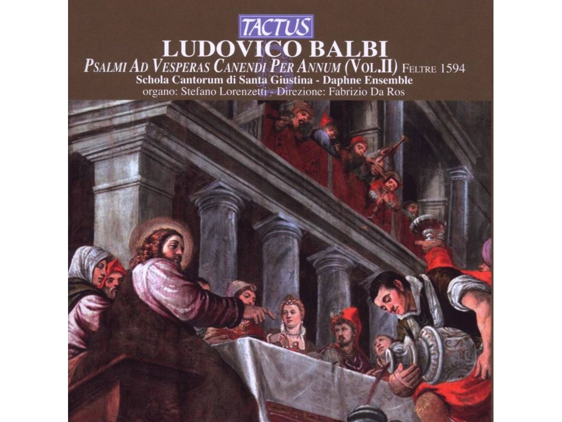 CD Daphne Ensemble/Schola Cantorum di Santa Giustina - Psalmi Ad Vesperas Canendi Per Annum Vol.2 (1CD)