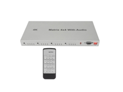 Switch Mali de Interface Hd 4x4 com Edid e Controle Ir