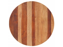 Table Top, Table Tops Vidaxl Marrom Madeira (80 Cm 25-27 Mm)