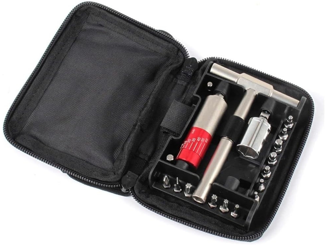Kit De Ferramentas Multifuncional Com Chave Dinamométrica