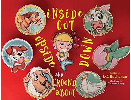 Livro Inside Out Upside Down and Round About de John C Buchanan (Inglês)