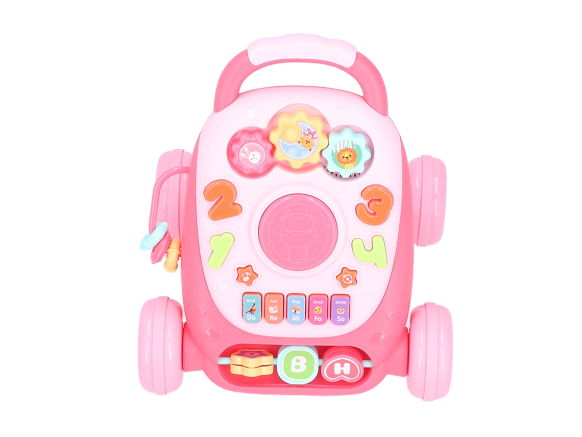 Mali máquina de Aprendizagem Precoce Mini Carrinho Bilingue Bateria Música Brinquedo Infantil