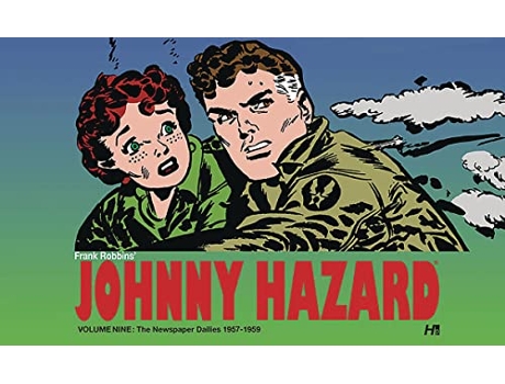 Livro Johnny Hazard The Newspaper Dailies Volume 9 de Frank Robbins (Inglês - Capa Dura)