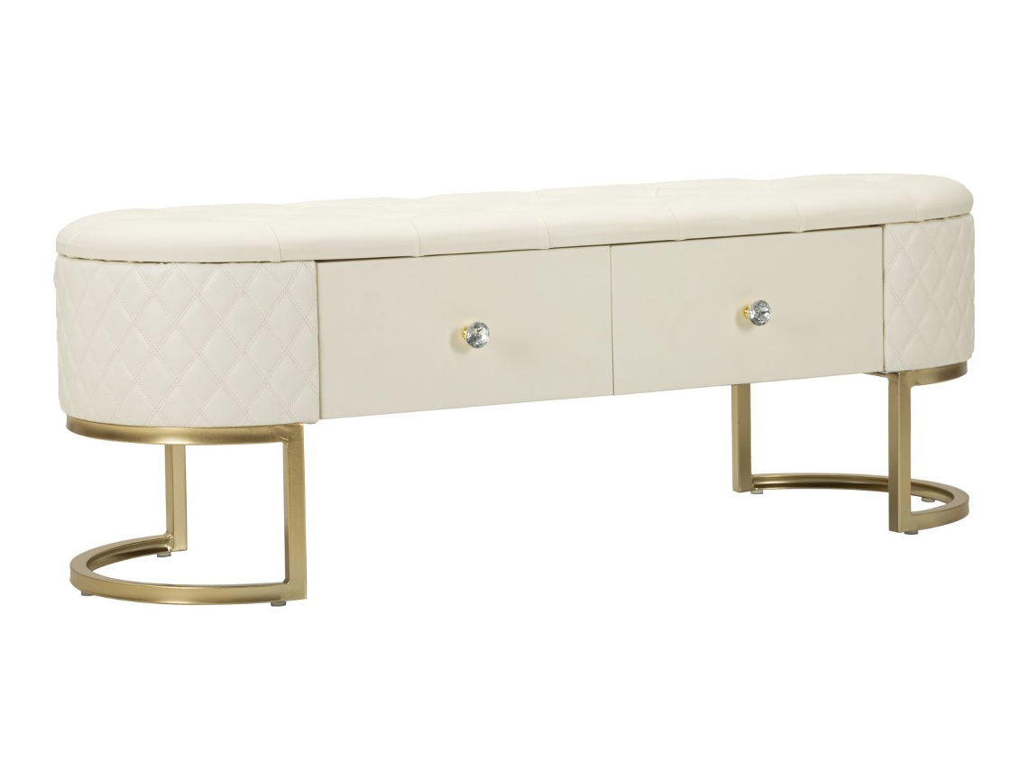 Banco Com Gavetas Sharon Cm 120x40x43