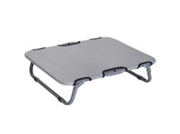 Cama Dobrável Cães/gatos Externa Cinza 59x46x15 VOLTEDGE