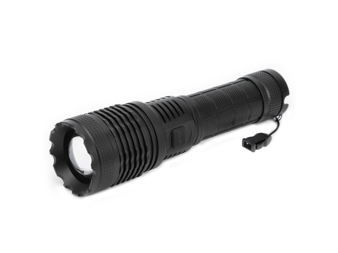 Lanterna Led Com Zoom Ajustável 5 Modos