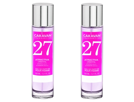Conjunto de 2 Perfumes CARAVAN para Mulher Nº27 150Ml