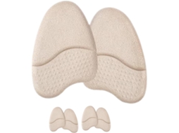 3 Pares De Palmilhas Confortáveis Para Sapatos Salto Alto, Autoadesivas, Para O Metatarso, Antiderrapantes E Para A