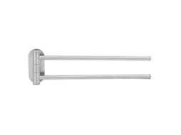 Rack de Toalha Giratório Aço Inox 304 com 2 Braços