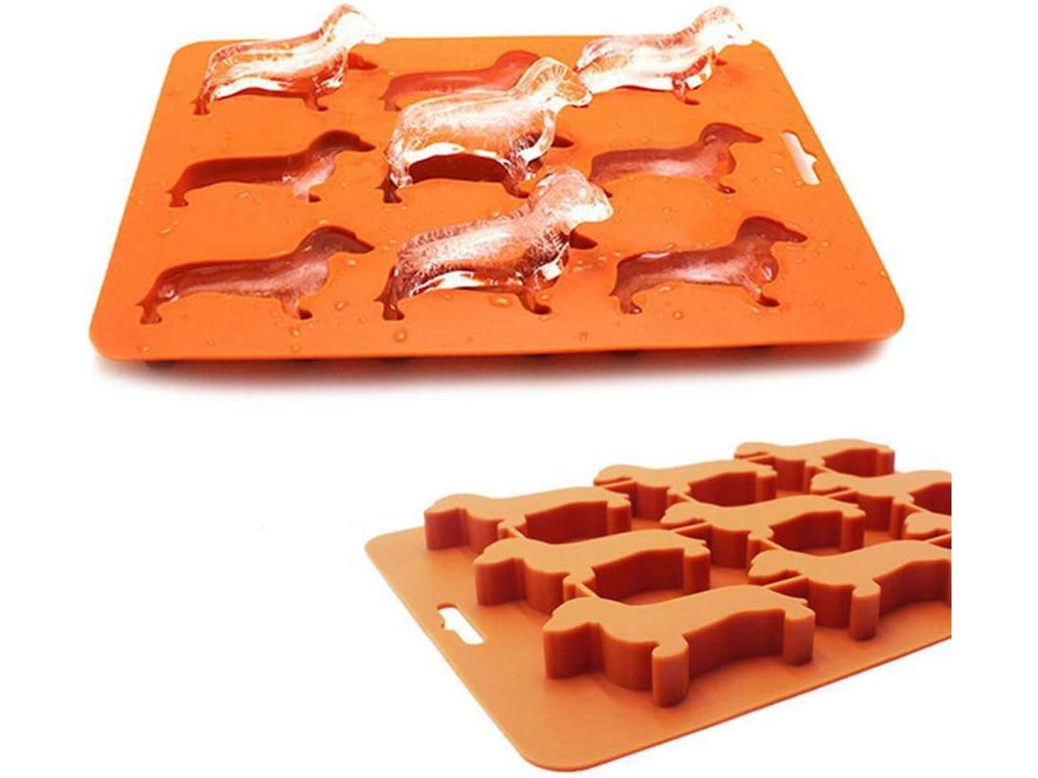 Molde De Gelo Em Formato Dachshund, Dachshund
