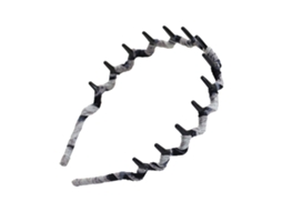 Tiara De Onça Feminina Acessório Cabelo Com Dentes Fixadores