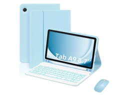 Capa de Teclado Bluetooth para Xiaomi Tablet 7pro 11 XIAOMOYU com tampa quadrada, verde