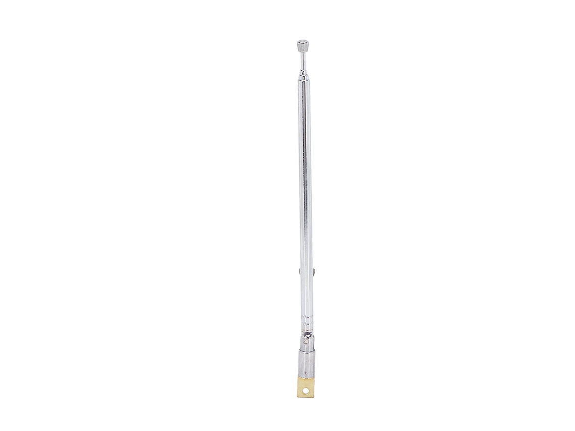 Antena Telescópica Am/fm LAXISCREED Aço Inox Latão 4 Secções