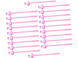 Doitool 20 Canetas Gel Flamingo Para Escola E Escritório, Ponta 0,5mm,