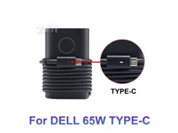 Adaptador De Energia Ca Usb C Tipo C De 65 W, 20 V E 3,25 A Para Laptop Dell Xps12 Xps13 9350 9250 9360 7370 Ha65nm170 La65nm170 Slowmoose
