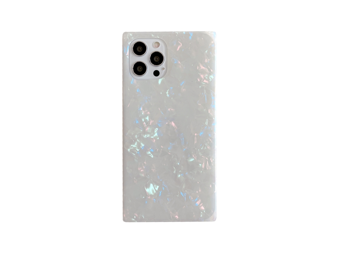 Capa de Telefone para Iphone12 com Borda Quadrada Reta EOOCOO