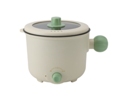 Panela Elétrica Multifuncional Antiaderente Portátil 1.8l 450w Eu Plug 220v para Cozinha Dormitório | S/MARCA