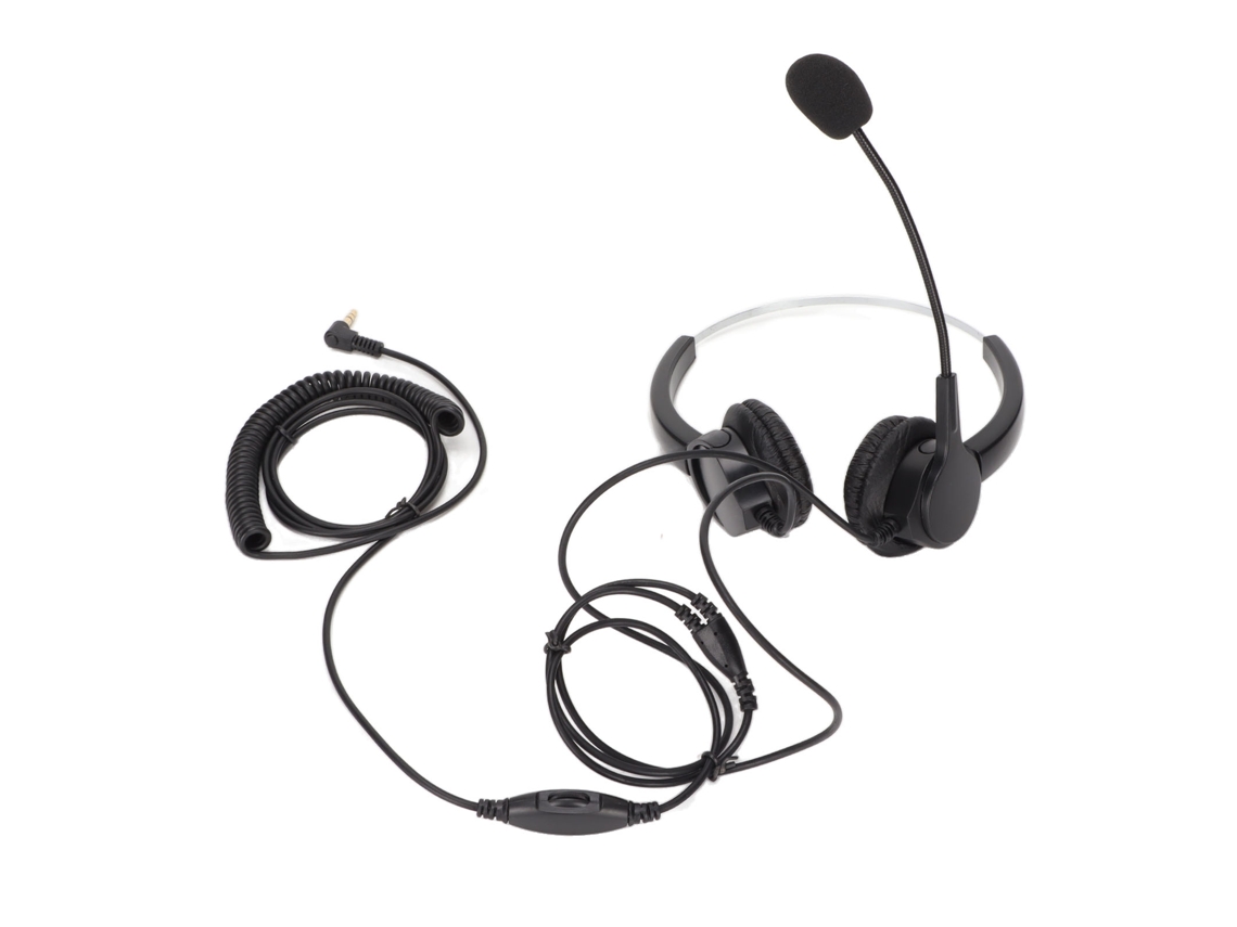 Fones de ouvido para call center com proteção auditiva EOOCOO
