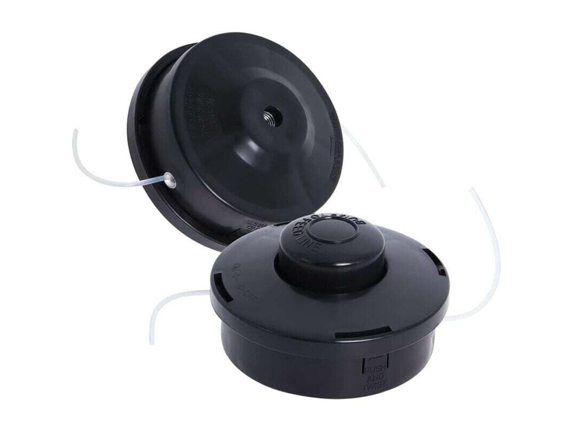 Conjunto De 2 Cabeçotes Universais Para Aparadores De Grama M10 X 1, 25, Compatíveis Com Equipamento De Jardim E Corta-relvas Elétricos