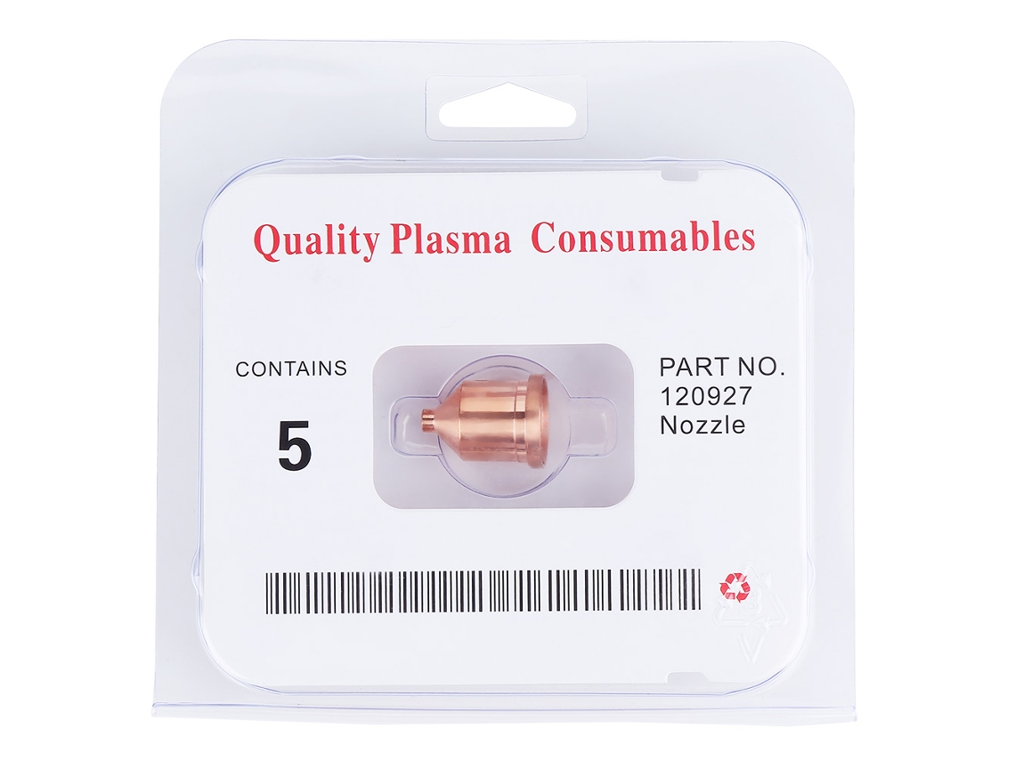 5 Peças De Bico De Corte De Cobre Telúrio Para Máquina De Corte Plasma Max1250 Acessórios Ferramentas De Soldagem Metal 120927