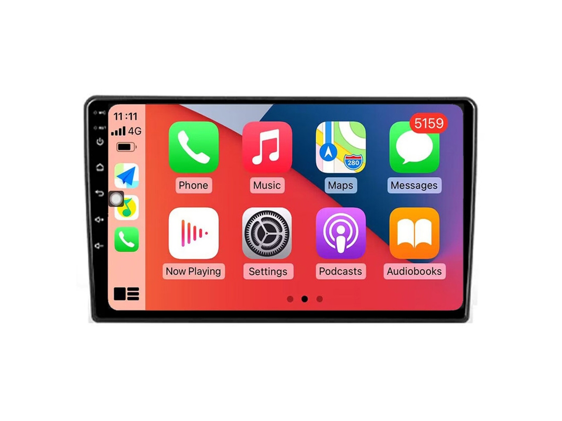 Auto Rádio Carro Bluetooth Autoradio 8GB RAM 128G ROM CarPlay Navegação GPS Ecrã Táctil RoverOne para Toyota Town Ace 2008-2023  