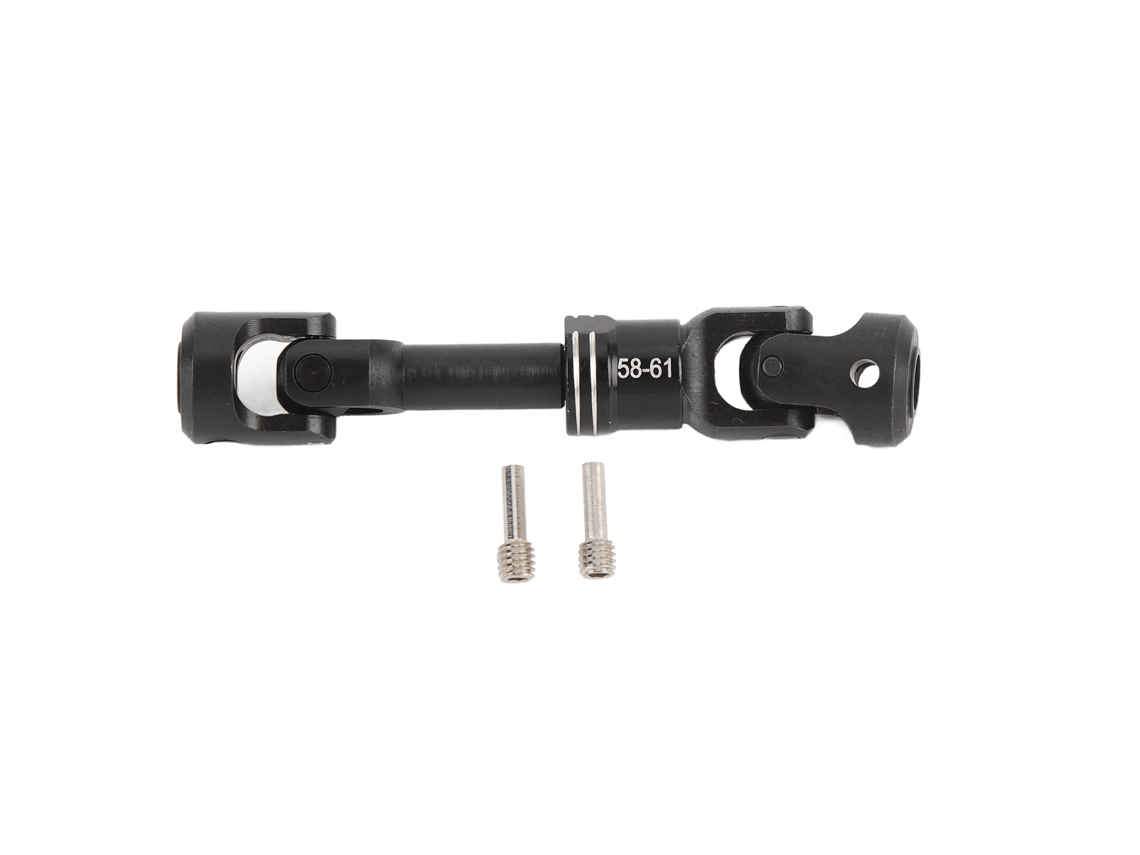 Eixo De Transmissão Rc Para Carro De Controle Remoto Scx10 1/10 Crawler Universal Peças De Metal 58-61mm