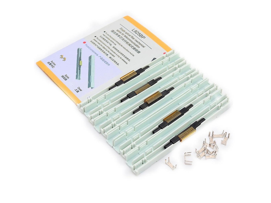 5 Pcs L925bp Fibra Óptica Mecânica Emenda Cabo Emenda Fibra Nua Frio