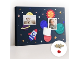 Painel De Cortiça Para Parede Espaço Infantil Para O Escritório Espelharte (60x40 Cm)