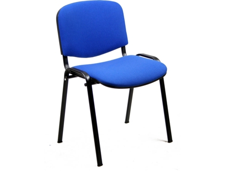 Cadeira de Visitante  Dado (Azul - Forrado)