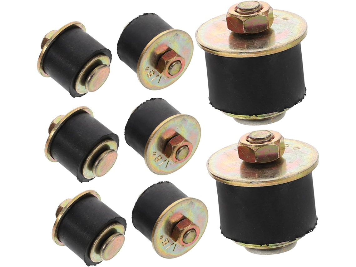 8 almofadas absorventes para bombas de óleo de 1-1/8'', almofada expansível