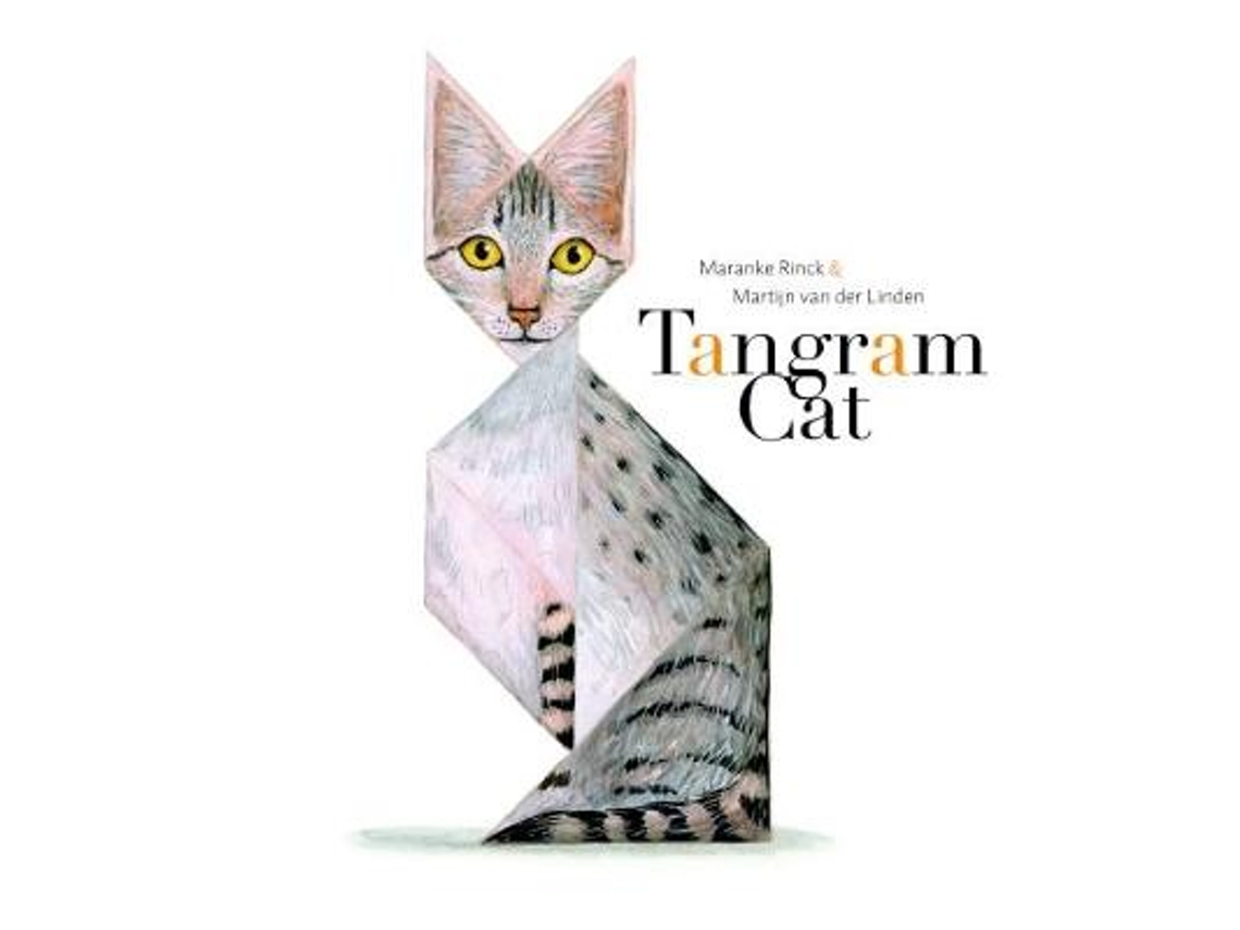 Livro Tangram Cat de Rinck Maranke (Inglês)