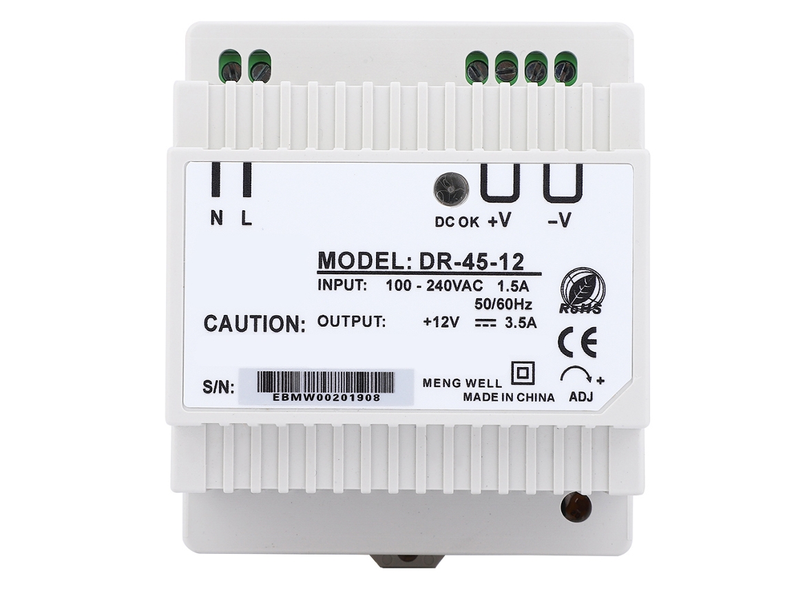 Fonte de Alimentação Din Rail Ac/dc 100 240v S/MARCA