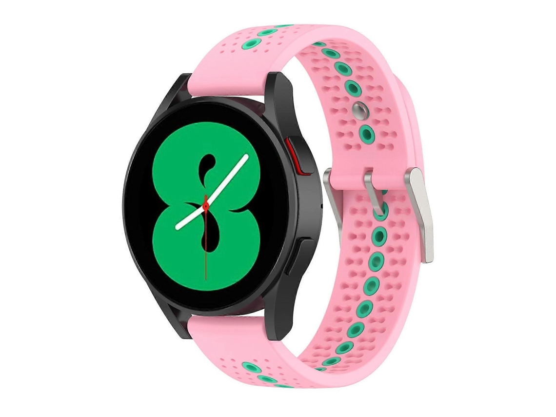 Pulseira De Silicone Respirável Bicolor Para Samsung Galaxy Watch 42mm