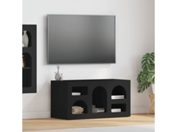 Vidaxl Gabinete Para Tv Elst 80 X 35 X 40 Cm Preto