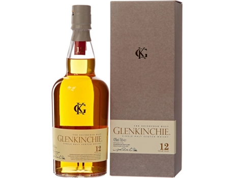 Uísque escocês single malt de 12 anos, 70 cl, Glenkinchie