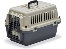 Caixa De Transporte - Cinza+preto - Aprovada Para Avião - C: 51 L: 33,5 A: 33 Cm - Xs < 5,00 Kg
