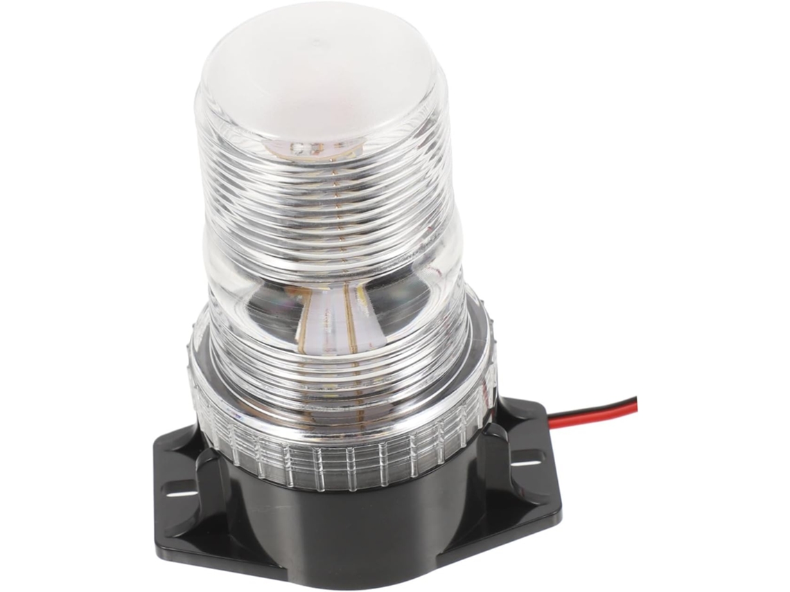 Luz Estroboscópica Led Abaodam Para Veículos De Construção E Carros, Fácil De Instalar, Feita De Materiais Pc E Metal