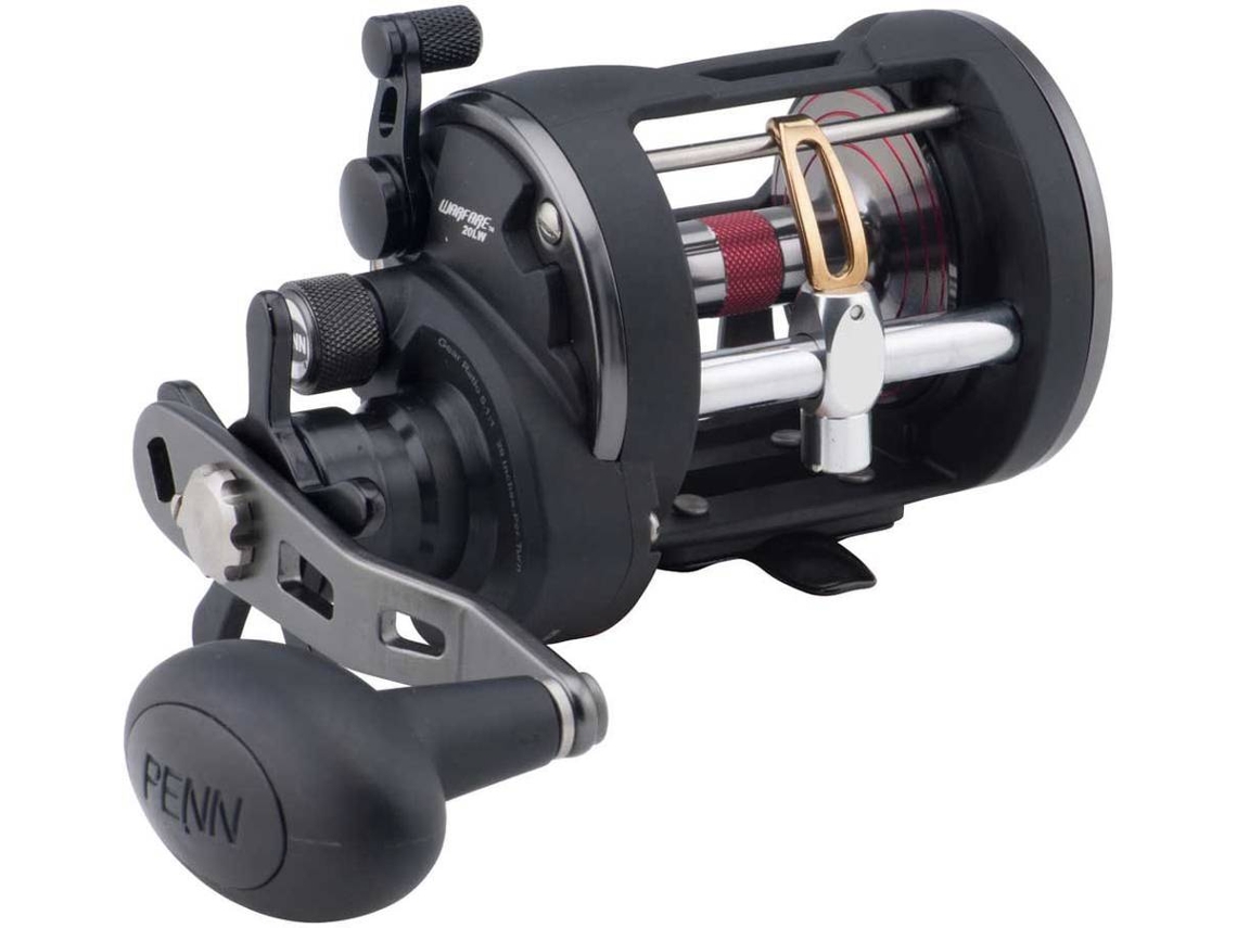 Carreto PENN Molinete Warfare Level Wind Preto