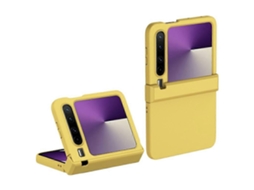 Capa Protetora Para Celular Huawei Pura X Com Dobradiça E Toque De Pele