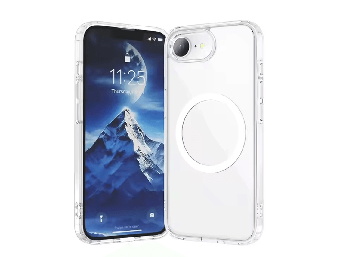 Capa Transparente para Iphone 16e, Magsafe, Proteção Total Contra Impactos BRILVIBERA