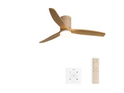 Create - Wind Calm - Ventilador De Teto Silencioso De 40 W Com Pás Técnicas Em Abs De Vários Tamanhos