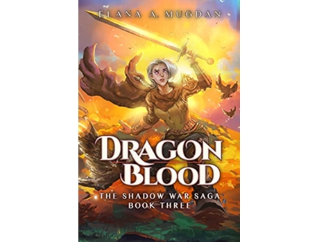 Livro Dragon Blood Shadow War Saga de Elana A Mugdan (Inglês)