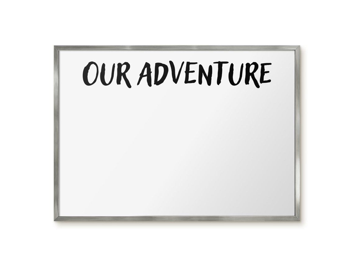 Magnetic Board Our Adventure For The Living Room Espelharte (70x50 Cm)
