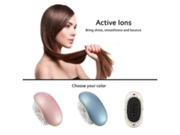 Escova de cabelo iônica elétrica portátil - mini pente de massagem para couro cabeludo (rosa),isCdavfalse,price15,88,priceS4 S/MARCA