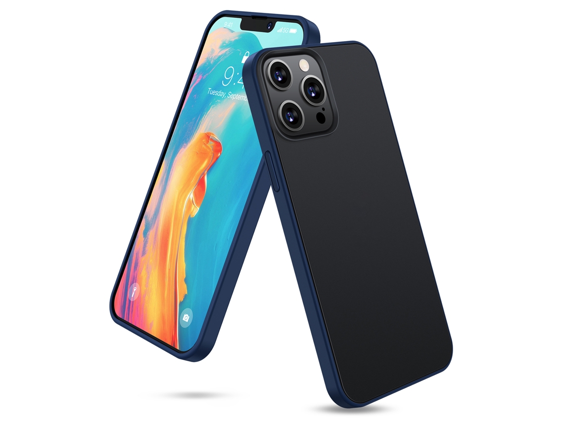Capa de Telefone Apple 13 Pro Max EOOCOO (anti queda com Finitude Mate)