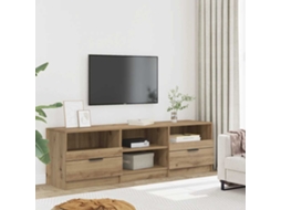 Vidaxl Móvel Tv 150x33,5x45 Cm Derivados De Madeira Carvalho Artisiano