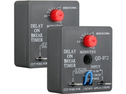 Temporizador De Retardo Interrupção Ajustável Qd-072 1 5 A 18-240 Vca