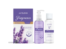 Shampoo e Gel de Banho Lavanda Feminino, Higiene e Aroma Agradável LAXISCREED