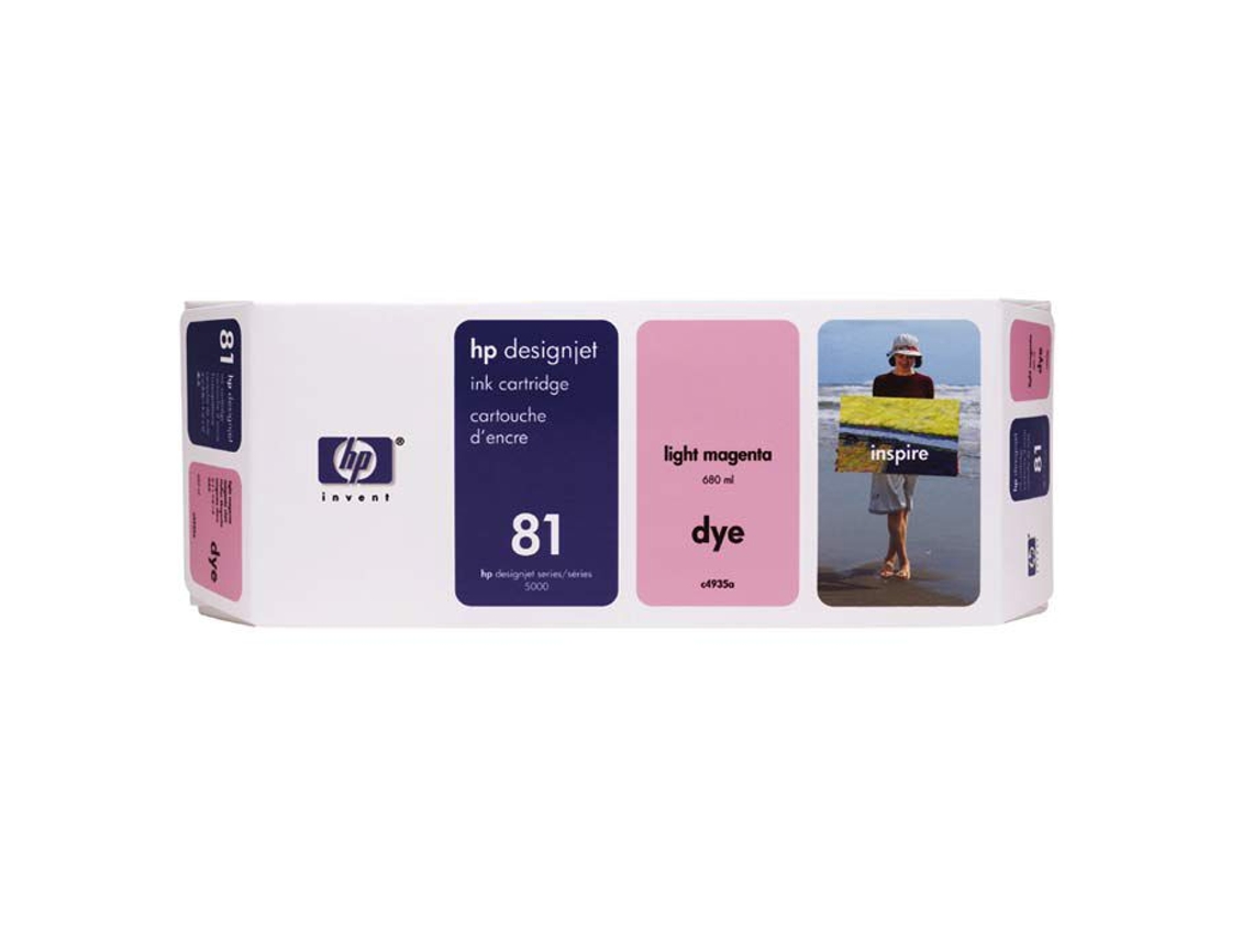 TINTA HP 81 MAGENTA CLARO  C4935A